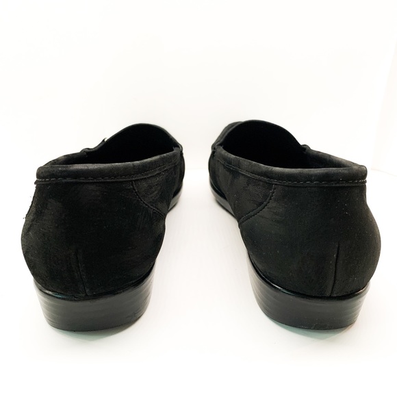 SAS Women’s Black Suede Metro Shoes in Charcoal Nubuck Size 9.5 - Picture 7 of 11